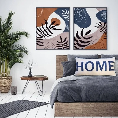 14"x28" Oversized 'Home' Plush Laser Cut With Buffalo Check Reverse Lumbar Throw Pillow - Edie@Home 8 14"x28" Oversized 'Home' Plush Laser Cut With Buffalo Check Reverse Lumbar Throw Pillow - Edie@Home - Image 6