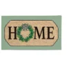 Evergreen Farmhouse Home Wreath Indoor Outdoor Natural Coir Doormat 1'4"x2'4" Black 1 Evergreen Farmhouse Home Wreath Indoor Outdoor Natural Coir Doormat 1'4"x2'4" Black -Home Decoration GUEST 8b702186 82ec 400e 8a38 4be39aad4798