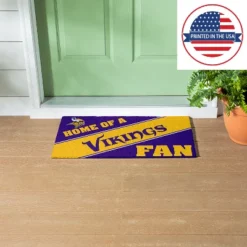 Evergreen Minnesota Vikings Looped PVC Trapper Indoor Outdoor Doormat 1'4"x2'4" Multicolored 11 Evergreen Minnesota Vikings Looped PVC Trapper Indoor Outdoor Doormat 1'4"x2'4" Multicolored -Home Decoration GUEST 8c438a61 19ef 4d4d 84bc a1f3236d1713
