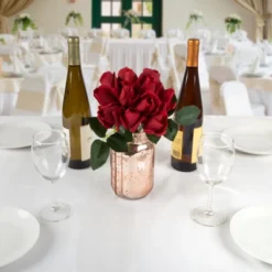 Artificial Rose Bud Bundles ? 24PC Real Touch Fake 11.5-Inch Flowers With Stems For Home Décor, Wedding, Or Bridal/Baby Showers By Pure Garden (Red) 11 Artificial Rose Bud Bundles ? 24PC Real Touch Fake 11.5-Inch Flowers With Stems For Home Décor, Wedding, Or Bridal/Baby Showers By Pure Garden (Red) -Home Decoration GUEST 8cb03e7a f2e5 43e4 9314 cd838ad078b0