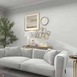 Metal Geometric Overlapping Rectangles Wall Decor Gold - CosmoLiving By Cosmopolitan -Home Decoration GUEST 8d21344e a9c6 4276 bb1c ca1d2232e027