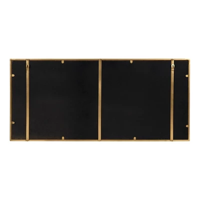 18" X 40" Jackson Metal Frame Mirror With Shelf Gold - Kate & Laurel All Things Decor 6 18" X 40" Jackson Metal Frame Mirror With Shelf Gold - Kate & Laurel All Things Decor - Image 4