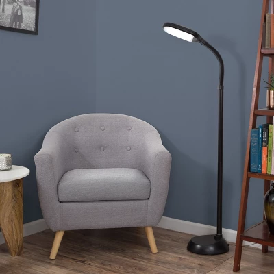 Hastings Home Daylight LED Floor Lamp – 17W, Black 3 Hastings Home Daylight LED Floor Lamp – 17W, Black