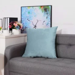 1 Pc 18" X 18" Velvet Luxury For Sofa Bed Decorative Pillow Cover - PiccoCasa -Home Decoration GUEST 931b53f7 971d 4ffe a7db 4a16897d594d