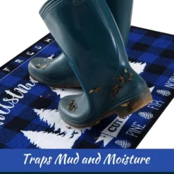 Trinity Plaid White Christmas Tree Non-Slip Decorative Doormat, 17" X 29" 12 Trinity Plaid White Christmas Tree Non-Slip Decorative Doormat, 17" X 29" -Home Decoration GUEST 936d0967 3c1f 4c91 84c3 fe6a486f1111