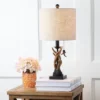 20.5" Gaston Resin Mini Table Lamp (Includes LED Light Bulb) Brown - JONATHAN Y 1 20.5" Gaston Resin Mini Table Lamp (Includes LED Light Bulb) Brown - JONATHAN Y -Home Decoration GUEST 93b44f07 bc45 4b42 ace3 7199617c3774