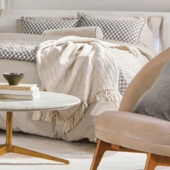 Nate Home By Nate Berkus Textured Decorative Pillow