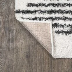 Elm Diamond Stripe Geometric Shag Indoor Area Rug - JONATHAN Y 15 Elm Diamond Stripe Geometric Shag Indoor Area Rug - JONATHAN Y -Home Decoration GUEST 94c418b2 fae5 49cb a43e 15ce782d7247