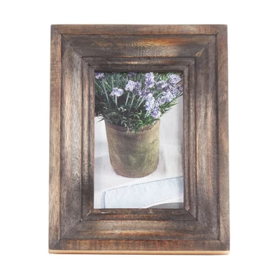 Saro Lifestyle Picture Frame With Distressed Wood Design 6 Saro Lifestyle Picture Frame With Distressed Wood Design - Image 4