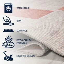 Raita Modern Distressed Stripe Machine-Washable Area Rug - JONATHAN Y 14 Raita Modern Distressed Stripe Machine-Washable Area Rug - JONATHAN Y -Home Decoration GUEST 99ce49b9 a6b1 4a03 8acd 1346ffba649f