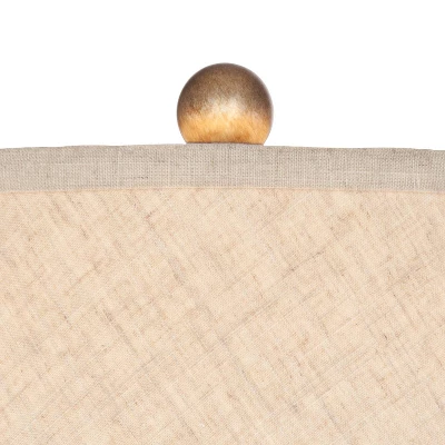 360 Lighting Accent Urn Table Lamp With USB Charging Port 22" High Warm Bronze Drum Shade For Living Room Desk Bedroom House 4 360 Lighting Accent Urn Table Lamp With USB Charging Port 22" High Warm Bronze Drum Shade For Living Room Desk Bedroom House - Image 2