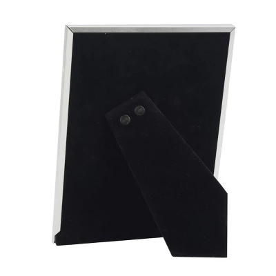 4" X 6" Metal Image Frame Silver/Black - Stonebriar Collection 4 4" X 6" Metal Image Frame Silver/Black - Stonebriar Collection - Image 2