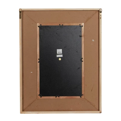 Farmhouse Wood Rectangle Wall Mirror White - Olivia & May 4 Farmhouse Wood Rectangle Wall Mirror White - Olivia & May - Image 2