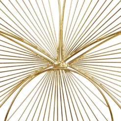 Metal Floral Wall Decor Set Of 3 Gold - CosmoLiving By Cosmopolitan -Home Decoration GUEST 9e79928a db09 4e2d be9b f6559dac860e