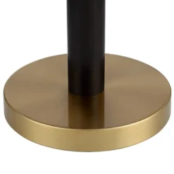 360 Lighting Mid Century Modern Desk Lamp 19 1/2" High Brown Wood White Frosted Glass Dome Shade For Bedroom Living Room Office -Home Decoration GUEST 9e95bd21 af2d 4676 a815 151215c518bc