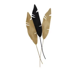 Metal Leaf Wall Decor Gold - Olivia & May 9 Metal Leaf Wall Decor Gold - Olivia & May -Home Decoration GUEST 9f3cd13e 8659 4ab9 b3dc 16e825cf75e9