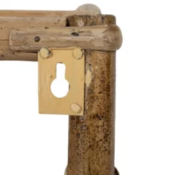 Brown Cane Wall Shelf By Foreside Home & Garden -Home Decoration GUEST 9fd43bb9 662b 4563 a0b0 cd21760ae89d