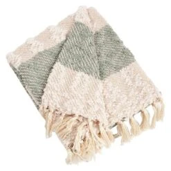 50"x60" Nubby Design Striped Throw Blanket - Saro Lifestyle -Home Decoration GUEST a0e264ff 6da7 4fb5 8cdc af372ce46a75