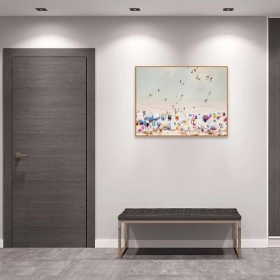 Ventura Beach By Krista Broadway Framed Canvas Wall Art Print - Amanti Art 6 Ventura Beach By Krista Broadway Framed Canvas Wall Art Print - Amanti Art - Image 4