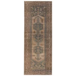 Reeves Medallion Runner Rug Brown/Blue - Jaipur Living -Home Decoration GUEST a3998c4d 3853 43d4 8bdf 0032f7d73f3c