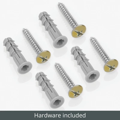 MDesign Metal Household Wall Mount Organizer Storage Basket 6 MDesign Metal Household Wall Mount Organizer Storage Basket - Image 4