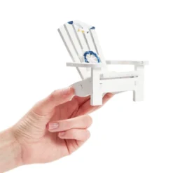 Juvale Set Of 4 Mini Beach Chair For Bathroom, Nautical Home Decor, Ocean Decorations (4 In) -Home Decoration GUEST a7240d3e cf8b 462d b607 7b80f073ccb0