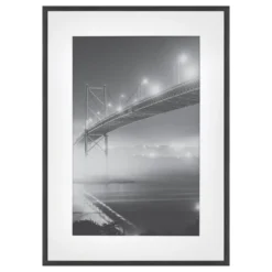 Thin Gallery Matted Photo Frame Black - Project 62™ -Home Decoration GUEST a7b35966 6c00 4562 85f4 013c71c3abf8