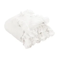 Lush Décor Ella Lace Ruffle Baby Throw Blanket -Home Decoration GUEST a8b4f3ab f169 4be4 9c14 c0257663dc89