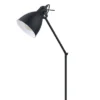 1-Light Priddy Floor Lamp With Interior Shade Black - EGLO -Home Decoration GUEST aaef2e7b 23c8 4b3b a1b4 aa3be4421df5