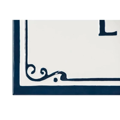 14.75" X 36.75" Metal Wall Décor White -Storied Home 6 14.75" X 36.75" Metal Wall Décor White -Storied Home - Image 4