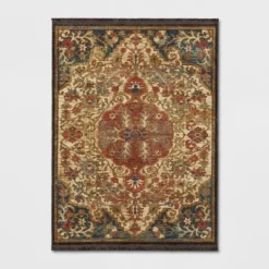 Floral Woven Medallion Persian Rug - Threshold™ -Home Decoration GUEST ac21830d 67d9 4c53 ab6f 1d77a33a57a2