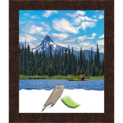 Amanti Art William Mottled Bronze Narrow Picture Frame 10 Amanti Art William Mottled Bronze Narrow Picture Frame - Image 8