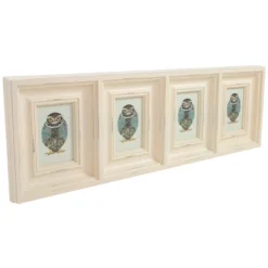 Northlight 4" X 3" White Weathered Collage Photo Picture Frame Wall Decoration -Home Decoration GUEST b132545b 3cb7 4a28 a477 e0adc0b0f2ec