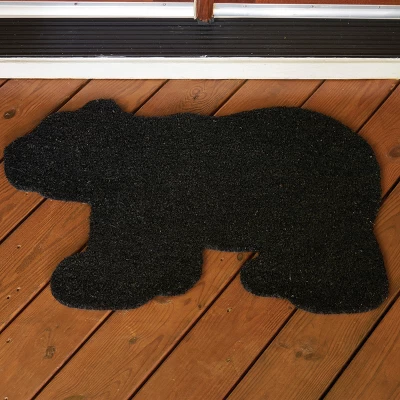 Park Designs Bear Doormat 1'8"x2'8" 2 Park Designs Bear Doormat 1'8"x2'8"