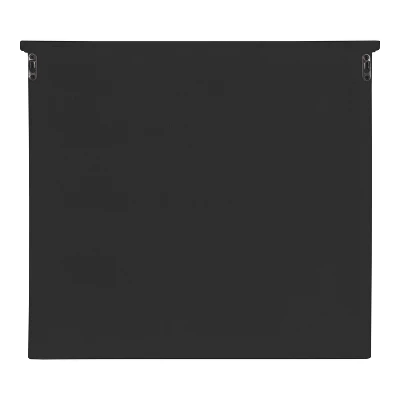 18" X 8" X 20" Decorative Farmhouse Cabinet With Barn Door And 3 Knobs Gray - Kate & Laurel All Things Decor 6 18" X 8" X 20" Decorative Farmhouse Cabinet With Barn Door And 3 Knobs Gray - Kate & Laurel All Things Decor - Image 4