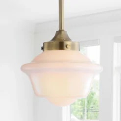 7.2" Adjustable Metal/Glass Kurtz Drop Pendant (Includes Energy Efficient Light Bulb) - JONATHAN Y 12 7.2" Adjustable Metal/Glass Kurtz Drop Pendant (Includes Energy Efficient Light Bulb) - JONATHAN Y -Home Decoration GUEST b3cf3b79 b6f7 4eee 852a 8165b2f8f623