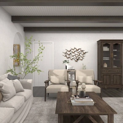 Metal Bird Flying Flock Of Wall Decor Gold - Olivia & May 13 Metal Bird Flying Flock Of Wall Decor Gold - Olivia & May - Image 11