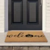 Northlight Natural Coir Pumpkin "Welcome" Halloween Doormat 18" X 30" -Home Decoration GUEST b562431f 9800 4359 a121 8ea387dd9f15