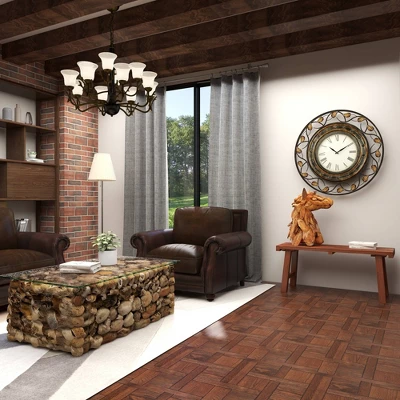 Amazing Animals Rustic Horse Head Sculpture (24") - Olivia & May 8 Amazing Animals Rustic Horse Head Sculpture (24") - Olivia & May - Image 6