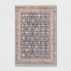 Alexandra Floral Printed Border Persian Rug Blush - Opalhouse™ 11 Alexandra Floral Printed Border Persian Rug Blush - Opalhouse™ -Home Decoration GUEST b64cccec 5c26 44cb bb19 1be2036f9757