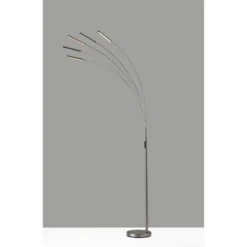 Zodiac Arc Lamp (Includes LED Light Bulb) Silver - Adesso 9 Zodiac Arc Lamp (Includes LED Light Bulb) Silver - Adesso -Home Decoration GUEST b653dfa1 2850 4e48 bb68 65198b9fa95c