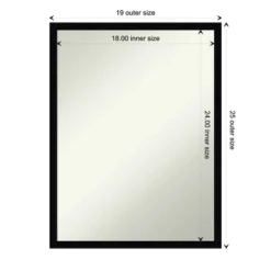 Svelte Non-Beveled Wood Bathroom Wall Mirror Wall Mirror 18 Svelte Non-Beveled Wood Bathroom Wall Mirror Wall Mirror -Home Decoration GUEST b6c66816 a2dc 4794 ab3d 1e8adb0ba378