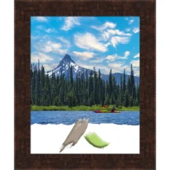 Amanti Art William Mottled Bronze Narrow Picture Frame 20 Amanti Art William Mottled Bronze Narrow Picture Frame -Home Decoration GUEST bc71b9d4 f130 4231 8ce8 d5863db2a599