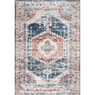 NuLOOM Harley Faded Medallion Area Rug 11 NuLOOM Harley Faded Medallion Area Rug - Image 9