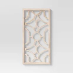 Set Of 2 Wood Lattice Wall Hanging Brown - Threshold™ -Home Decoration GUEST bd3f96a2 abba 4d78 96ff eba1d5ba3951