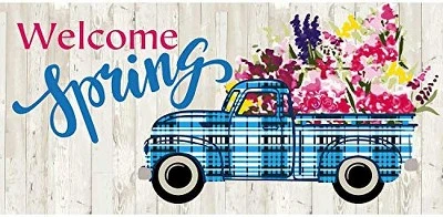 Evergreen Flag Sassafras Doormat Seasonal Spring, Summer, Winter Fall Floormat And Tray Set Of 5 4 Evergreen Flag Sassafras Doormat Seasonal Spring, Summer, Winter Fall Floormat And Tray Set Of 5 - Image 2