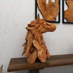 Amazing Animals Rustic Horse Head Sculpture (24") - Olivia & May 28 Amazing Animals Rustic Horse Head Sculpture (24") - Olivia & May -Home Decoration GUEST bebd87f2 4a41 421b 8726 f5ef38c260b0