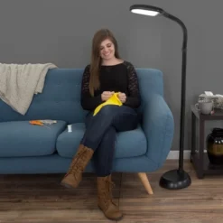 Hastings Home Daylight LED Floor Lamp – 17W, Black 7 Hastings Home Daylight LED Floor Lamp – 17W, Black -Home Decoration GUEST c0bc1a27 1568 43d6 b9cf d6441ae24731