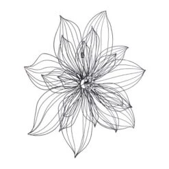 Modern Metal Floral 3D Wire Wall Decor With Crystal Embellishments Black - Olivia & May 17 Modern Metal Floral 3D Wire Wall Decor With Crystal Embellishments Black - Olivia & May -Home Decoration GUEST c26db69e 23f2 4f29 811b cf900b628d02