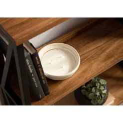 25" X 28" Rigby Wood Decorative Wall Shelf Rustic Brown/Black - Kate & Laurel All Things Decor -Home Decoration GUEST c28b9434 276a 46c6 bc38 8f2a5b997bbb